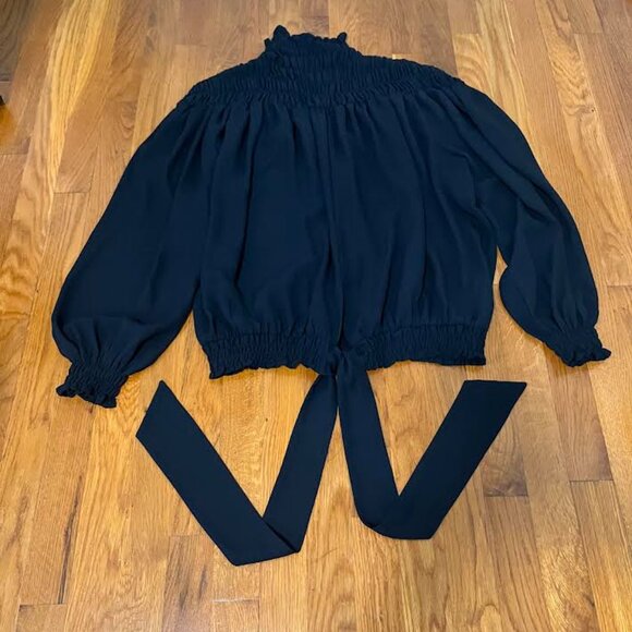 Venus Women's Black Blouse - Picture 2 of 3